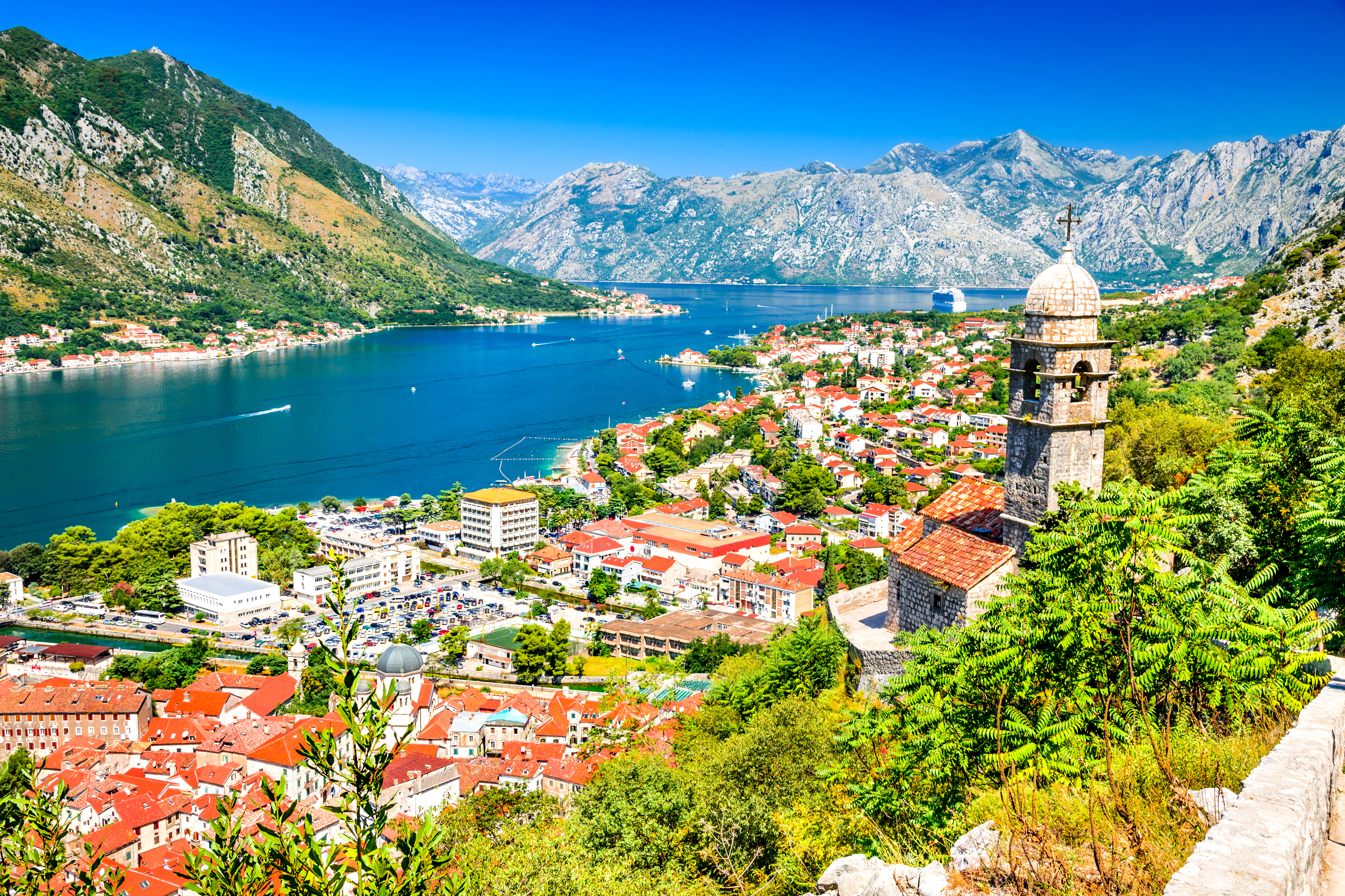Город Котор в Черногории, где иностранцы могут оформить визу